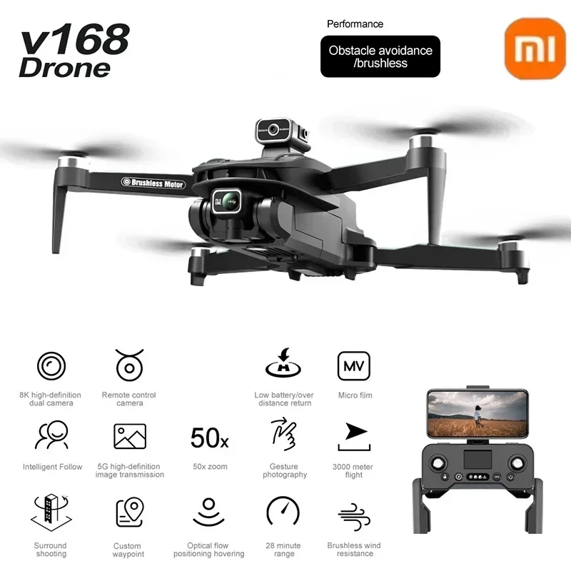 Original V168 GPS Drone Profes - Drone Gps Mount recension och pris