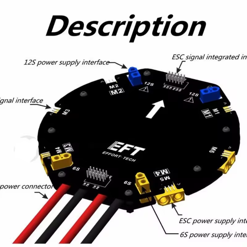 EFT Large Current Power Distri - Drone Power Distribution Board recension och pris