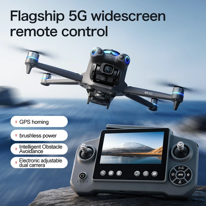 GT60 4K/6K/8K Camera GPS Drone - Drone Gps Mount recension och pris