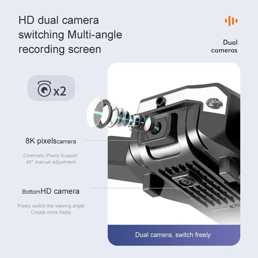 G6 Pro Drone with 8K Dual Came - Drone Gps Mount recension och pris