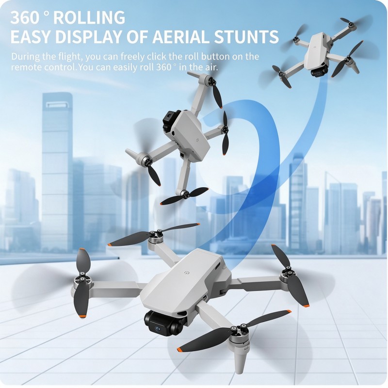 NEW Aeri100 Mini Drone 8K HD D - Drone Propeller Guard recension och pris